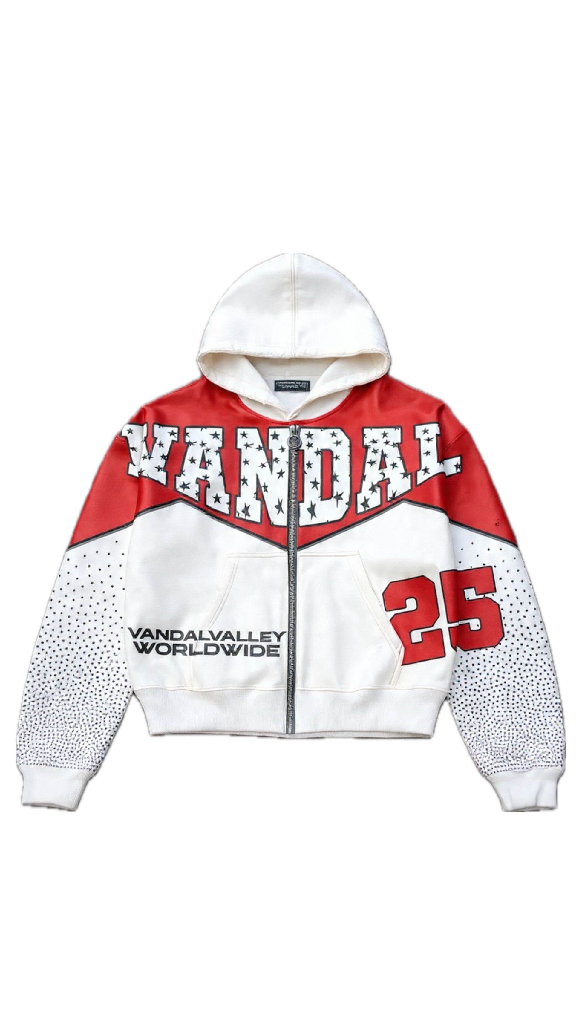 Vandal Valley Zip Up - Red