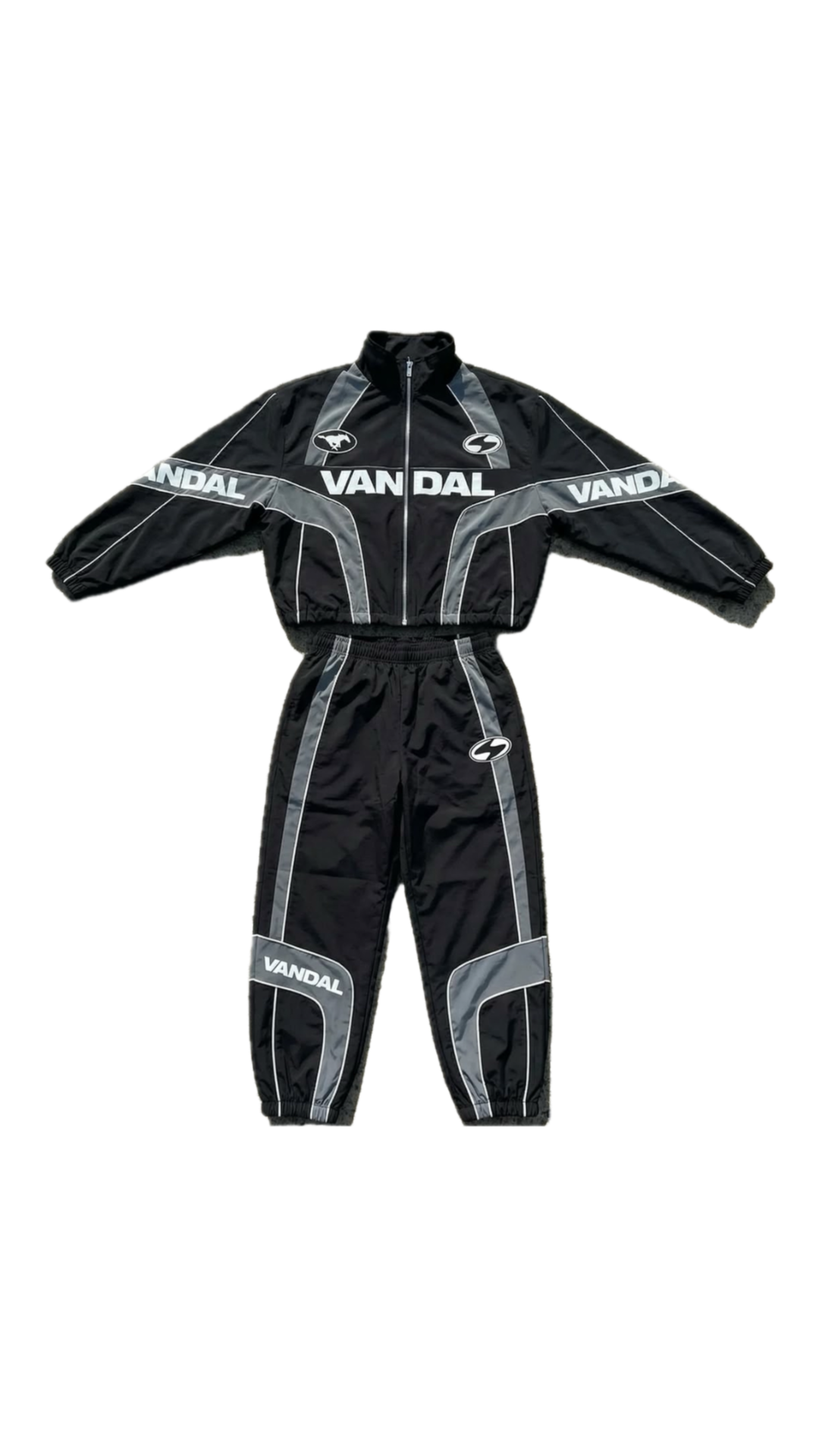 Black & Grey Tracksuit