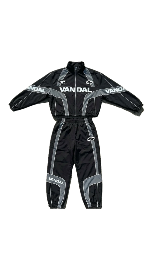 Black & Grey Tracksuit