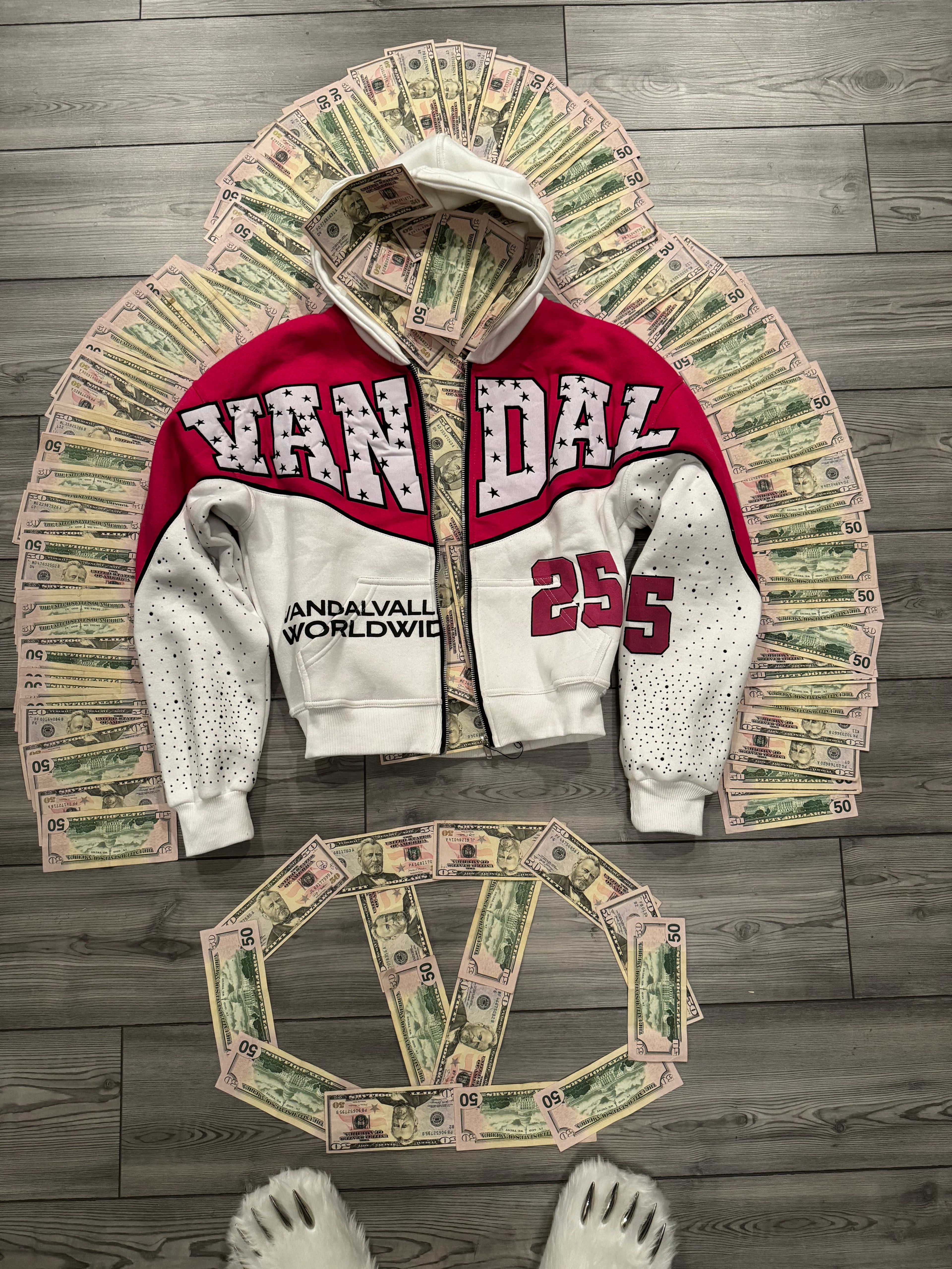 Vandal Valley Zip Up - Pink