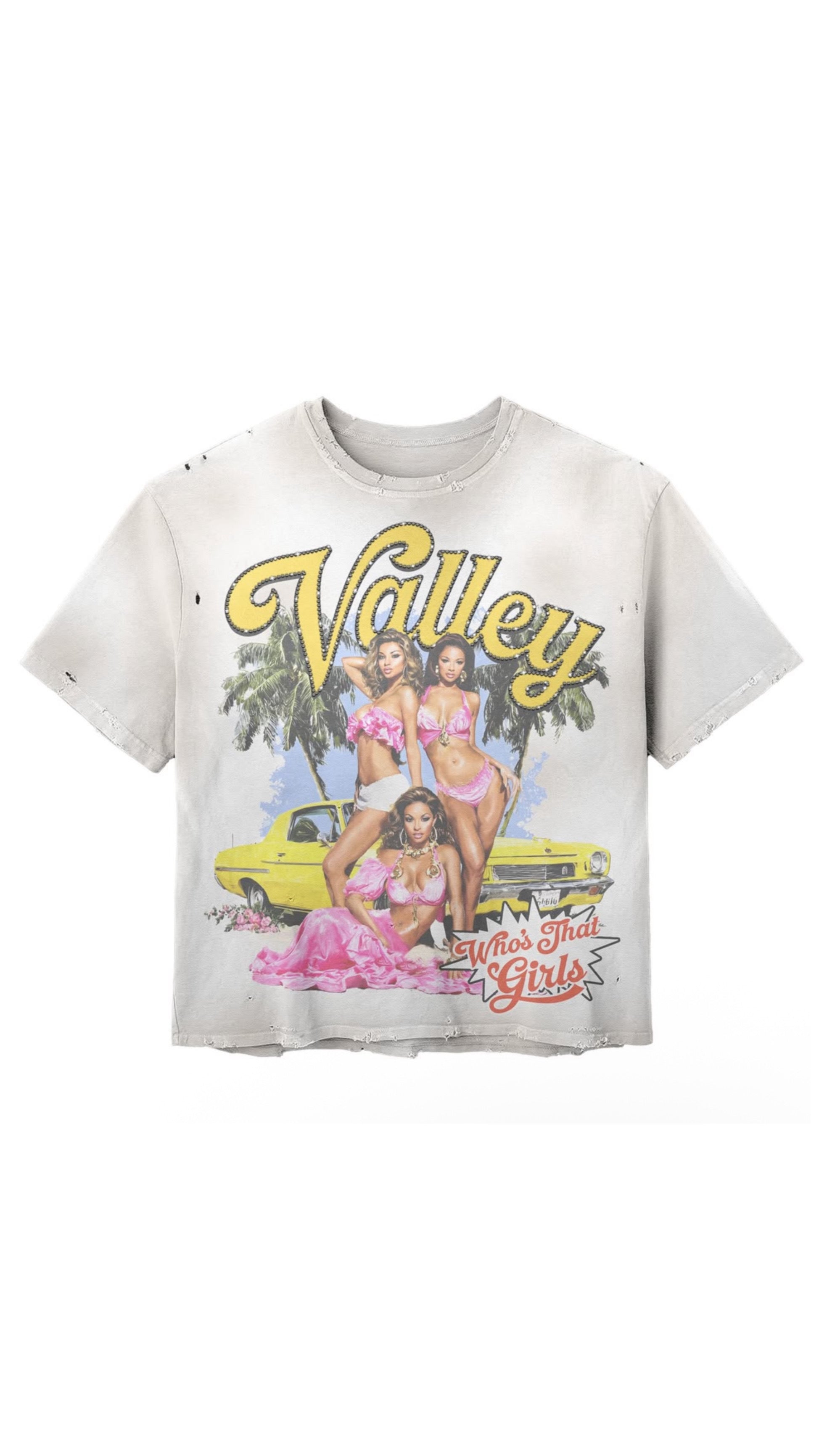 Valley Girls Tee - White