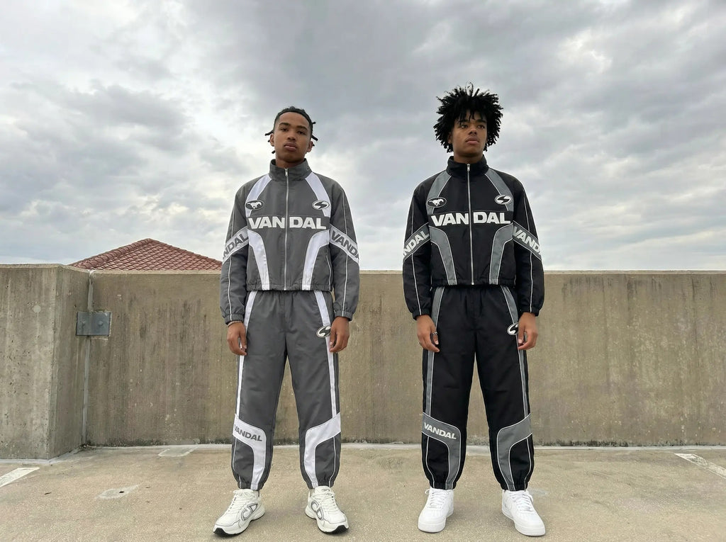 Black & Grey Tracksuit