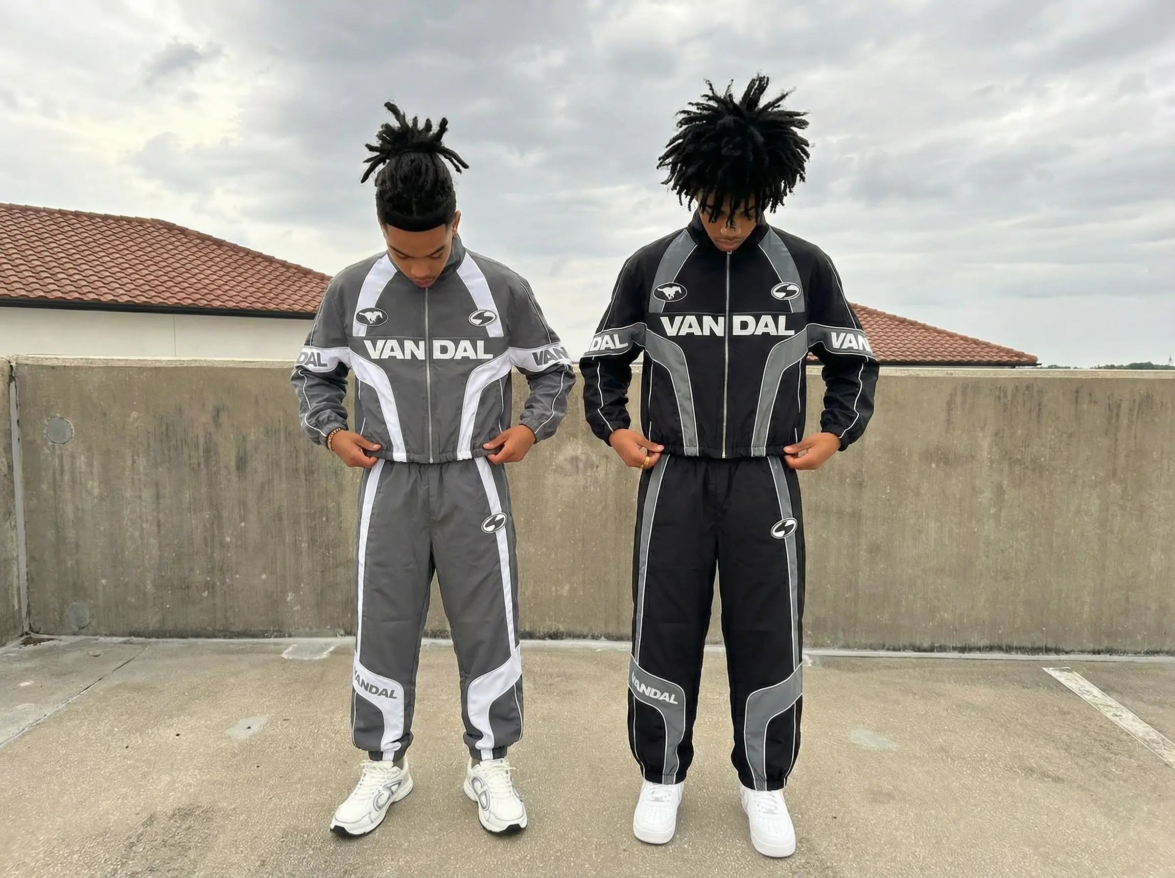 Black & Grey Tracksuit