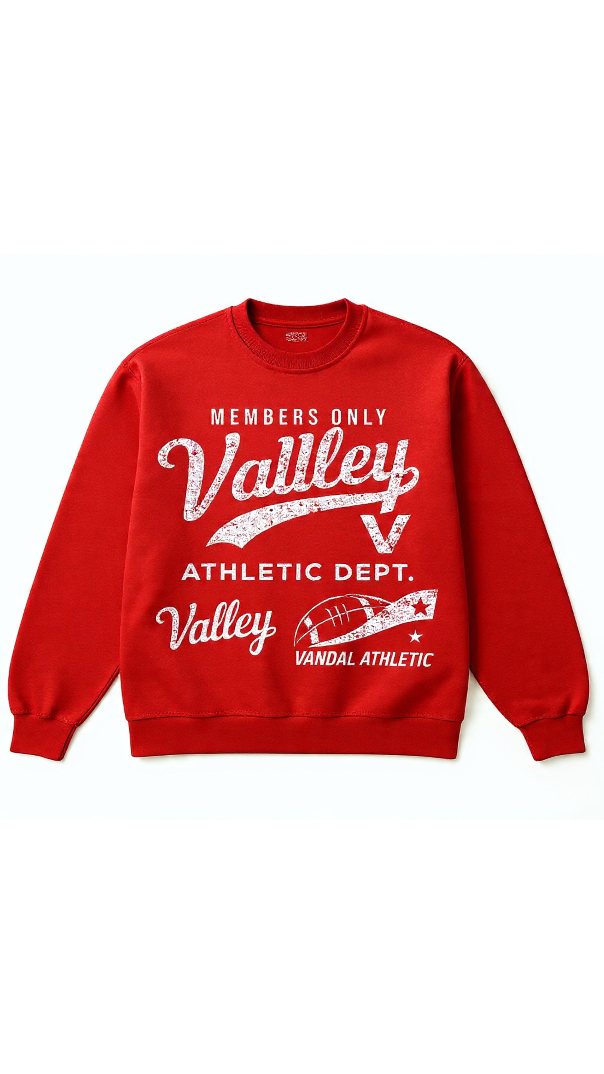 Valley Dept Sweater - Red