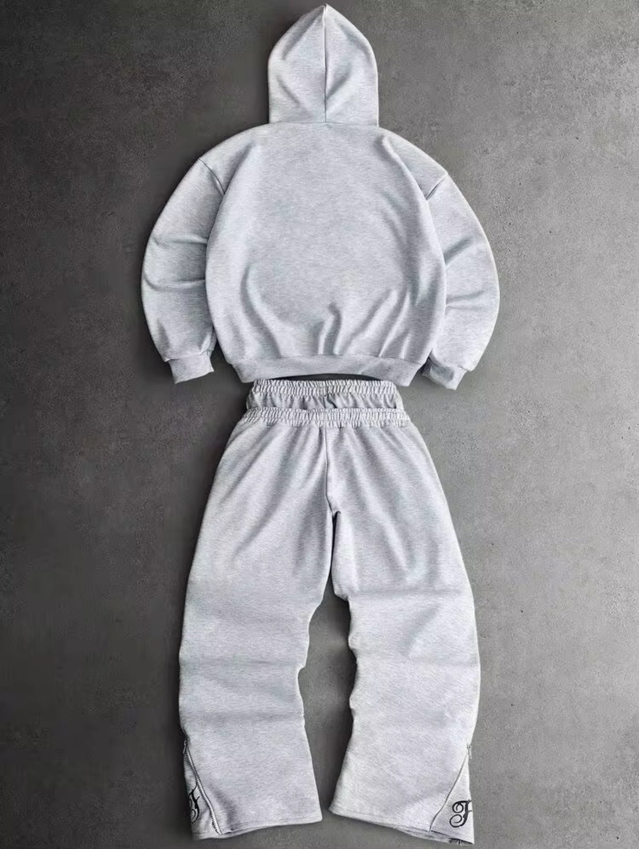 Fearless Double Waist Set - Grey