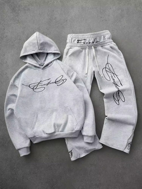 Fearless Double Waist Set - Grey