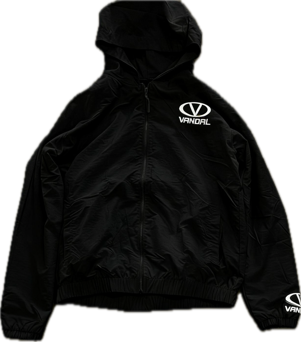 Vandal Logo ZipUp - White